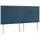 vidaXL Boxspringbett mit Matratze & LED Dunkelblau 160x200 cm Samt