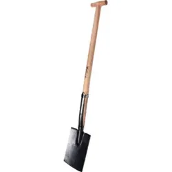 Rodespaten Blattmaß 285x180mm Gr.2 m.T-Stiel Stiel-L.950mm 2800g KRUMPHOLZ