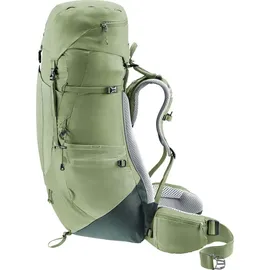 Deuter Aircontact Lite 45 + 10 SL Rucksack (Größe 45+10L, oliv)
