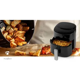 Nedis KAAF160 Heißluftfritteuse schwarz