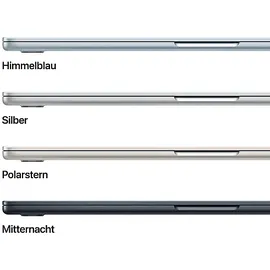Apple MacBook Air M5 2026 15,3'' 16 GB RAM 1 TB SSD 10-Core GPU Silber