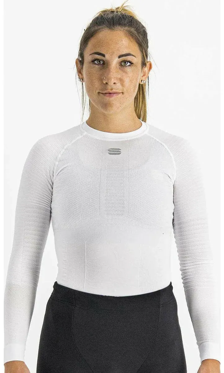 Sportful 2ND Skin W Tee Long Sleeve white white silver (101) LXL