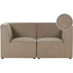 2-Sitzer Sofa Cord taupe LEMVIG