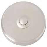 HEIDEMANN 70083 Klingeltaster 1fach Vernickelt 24 V/1 A