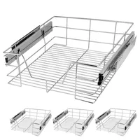 CASARIA Teleskopschublade 50 cm 4er Set