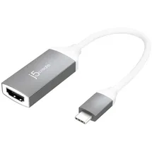 j5create USB C zu HDMI Adapter 15 cm Grau
