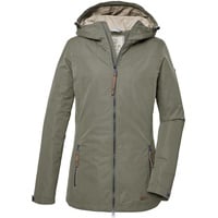 G.I.G.A. DX by killtec GS 18 Wmn Jckt Funktionsjacke Mit Kapuze/Outdoorjacke, Grün, 38