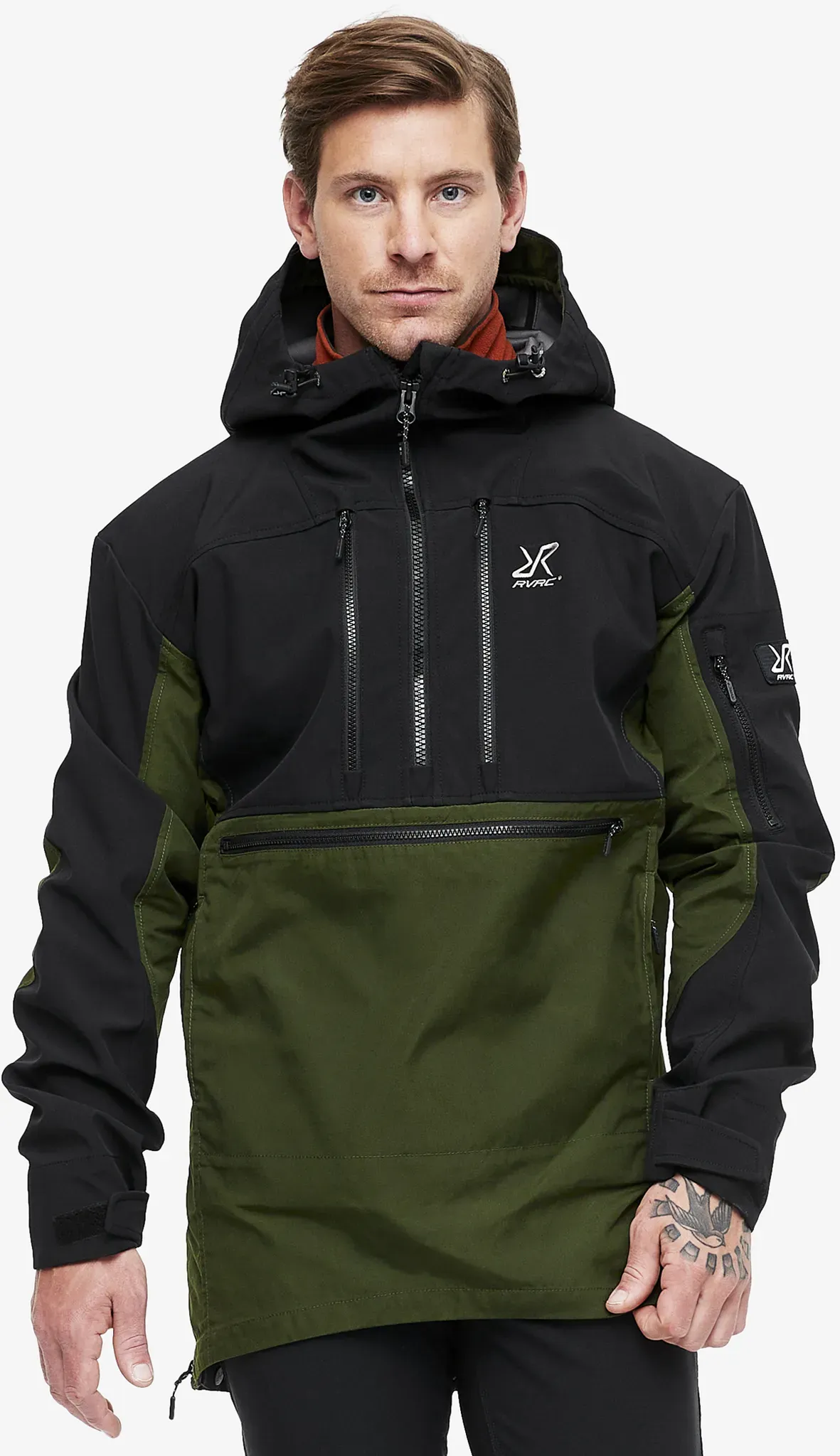 Outdoor Anorak Herren Forest Green, Größe:XS - Jacken > Outdoor- & Freizeitjacken - Grün