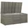 vidaXL Gartenbox Poly Rattan 180x90x70 cm Grau
