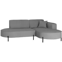Kaiser möbel Ecksofa, Sofa L-Form Designer Modena Rein stoff