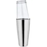 Cocktail Boston Shaker komplett mit Original Mixing Glas -Edelstahl - 28oz.=800 ml.