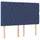 vidaXL Boxspringbett mit Matratze Blau 160x200 cm Stoff