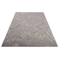 Outdoorteppich Piombino Mischgewebe Light Grey 160 x 230 cm