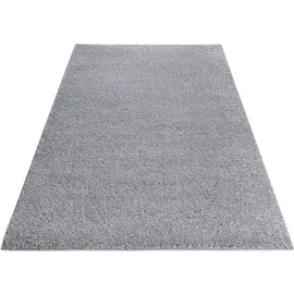 Bruno Banani Hochflor-Teppich BRUNO BANANI "Shaggy Soft" Gr. 1, grau (hellgrau), B:60cm H:30mm L:90cm, Kunstfaser, Teppiche, gewebt, Uni Farben, besonders weich und kuschelig, Kundenliebling
