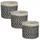 Marrakesch Orient & Mediterran Interior Marrakesch Ø 20 x 20 cm Natur/Schwarz Komplettset