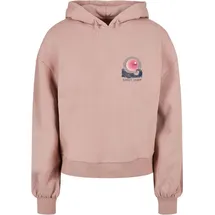 MERCHCODE Sunset Charm Hoodie Rosa 5XL