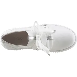 Gabor Slip-On Sneaker Damen Silber/Weiß 36