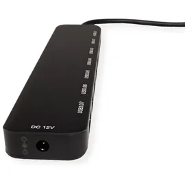 Value USB 3.2 Gen 1 Hub, 7fach, Typ C Anschlusskabel