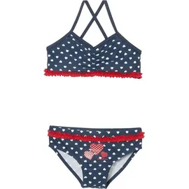 Playshoes Bikini Herzchen in Dunkelblau - 98/104