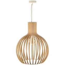 Hängelampe Decken Lampe Holz Eiche Beleuchtung Doktorvolt 6139
