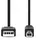 Nedis USB-Kabel - USB 3.2 Gen 1 | USB-A Stecker | USB-B Stecker | 5 Gbps | Vernickelt | 2.00 m | Rund | PVC | Schwarz