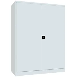 Pavoy Schwerlastschrank Metall 1950x1470x630 RAL 7035 8 Fachböden