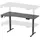 pro.tec Höhenverstellbarer Tisch Stryn 160x75cm Schwarz [pro.tec]