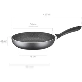 Mäser Serie Izar Topf-Set 4-tlg. 2 x Kochtopf + Kasserolle + Bratpfanne Premium Beschichtung