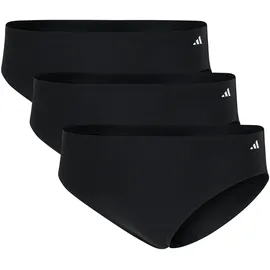 adidas Bikinislip 3 St. Schwarz XS