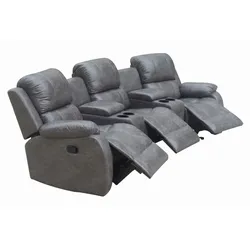 Happy Home Home-Cinema 3-Sitzer Polstergarnitur HSS07-GRA