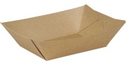 Greenbox Snackschalen Premium, braun, bio-beschichtet DCA06445 , 1 Karton = 4 Packungen à 250 Stück, Fassungsvermögen: 400 ml