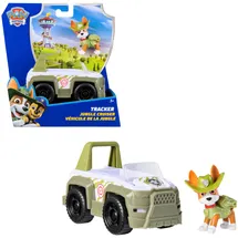 Spin Master PAW PATROL - Dschungel Jeep mit Tracker Spielfigur (Sustainable Basic Vehicle/Basis Fahrzeug)