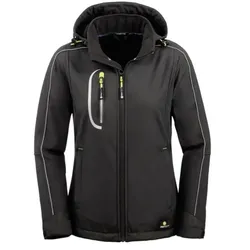 Damen Softshelljacke "MARYLAND" schwarz - 46 - schwarz