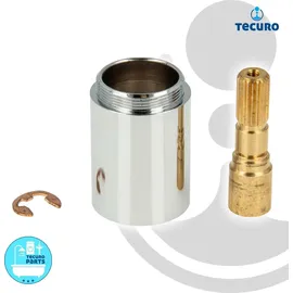 tecuro 40 mm Verlängerungsset für UP-Ventile DN 20/25/32