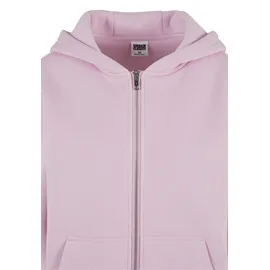 URBAN CLASSICS Ladies Fluffy Zip Cardigan softpink, L - L