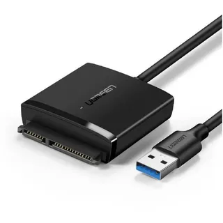 UGREEN SATA auf USB 3.0 Adapterkabel mit UASP SATA III auf USB Konverter für 6,3 cm 8,9 cm Festplatten Festplatten HDD und Solid State Drives SSD