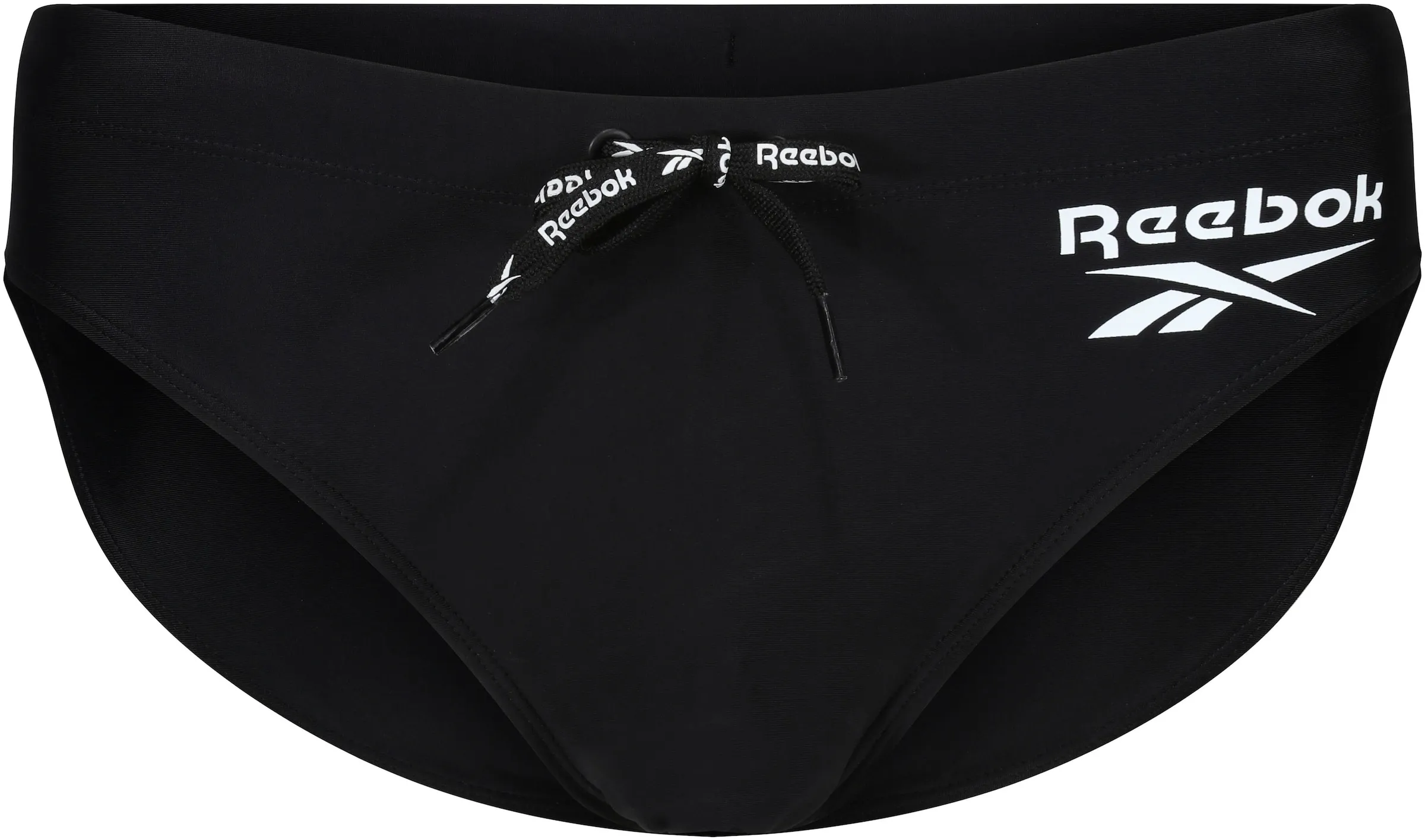 Reebok Badeslip »"Wells"«, (1 St.), mit Kordel mit Logoschriftzug, Gr. L - N-Gr, black, , 91715339-L N-Gr