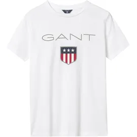 GANT Jungen T-Shirt mit GANT Wappen Print (905114)