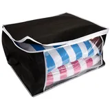 Storage Solutions Aufbewahrungstasche 60 x 15 x 30 cm 1-tlg. Schwarz