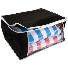 Storage Solutions Aufbewahrungstasche 60 x 15 x 30 cm 1-tlg. Schwarz