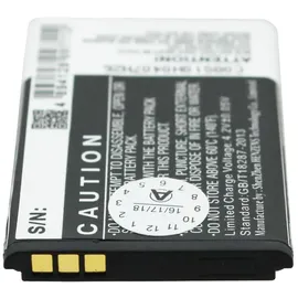 AccuCell Akku passend für Kazam Life B2, Kazam Life C5, KAC5-HELBE0003594
