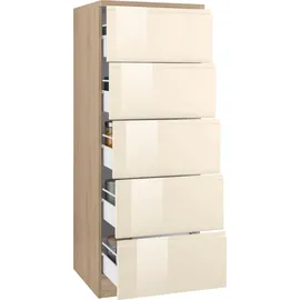 kochstation Vorratsschrank KS-Virginia 60 x 60 x 165 cm Beige