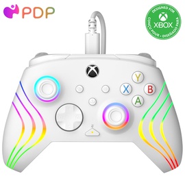 PDP Afterglow Wave Wired Controller weiß (PC/Xbox SX/Xbox One) (049-024-WH)