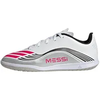 adidas F50 Messi Club IN Kinder cloud white/lucid red/silver met. 30,5