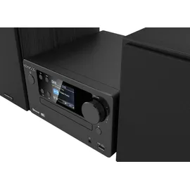 Kenwood M-725DAB-B - Micro HiFi-System mit DAB+, CD, USB, Bluetooth und TFT-Display, Midnight Black