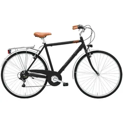Adriatica Cityfahrrad 28 Zoll TREND Man, schwarz