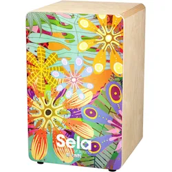 Sela SE 179 Art Series Cajon Flower Power
