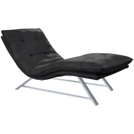 W.Schillig Relaxliege daily dreams Polyester 75 x 91 x 170 cm grau mit Kissen