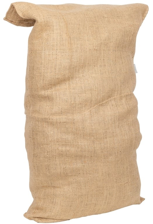 10x Jutesack 50kg fassend, 60 x 105cm, Kartoffelsack aus Naturfasern, Pflanzen Winterschutz