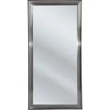 Kare Spiegel Frame Eve Silber, Wandspiegel, Wandspiegel für Wohnzimmer, Schlafzimmer, Flur, Ganzkörperspiegel, Ankleidespiegel, Dekospiegel, 180x90x4 cm (H/B/T)